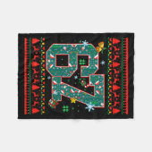 67 Six Seven Christmas Funny Meme Hand 67 Couples Fleecedecke (Vorderseite (Horizontal))