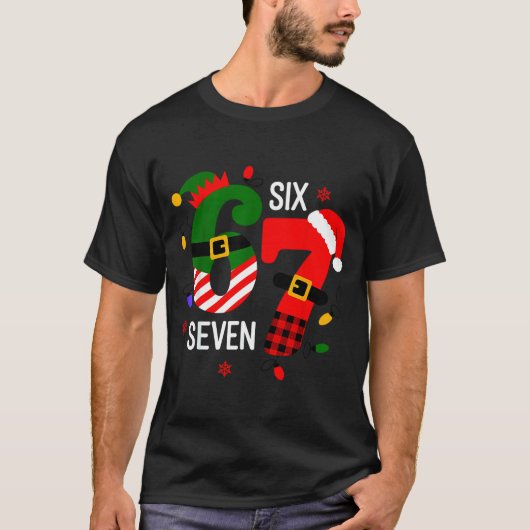67 Six Seven Christmas T-Shirt (Vorderseite)