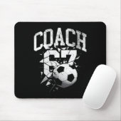 67 Six Seven Coach Fußball Gen Alpha Brainrot Meme Mousepad (Mit Mouse)