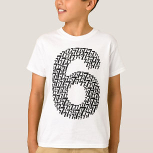 67 Six Seven Cool passendes 6 und 7 Design Lustig  T-Shirt