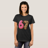 67 Six Seven Donut Meme Funny Sweet Sprinkles  T-Shirt (Vorne ganz)