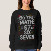 67 Six Seven Fun Holiday Math Shirt (Vorderseite)