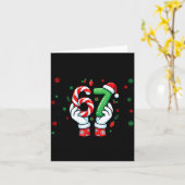 67 Six Seven Funny Christmas Joke 6 7 Meme Boys Gi Karte (Gelbe Blume)