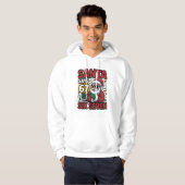 67 Six Seven Funny Christmas Santa Meme Hoodie (Vorne ganz)