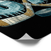 67 Six Seven Hockey Drip Nummer Lustig 6 7 Meme  Poster (Ecke)