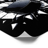 67 Six Seven Hockey Gen Alpha Brainrot Meme  Poster (Ecke)