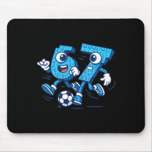 67 Six Seven Italienische Brainrot-Kinder Fußball Mousepad