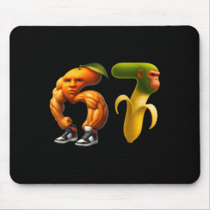 67 Six Seven Italienisches Brainrot-Meme-Paar-Matc Mousepad