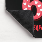 67 Six Seven Kokette Bogen Mädchen Kinder Valentin Mousepad (Ecke)
