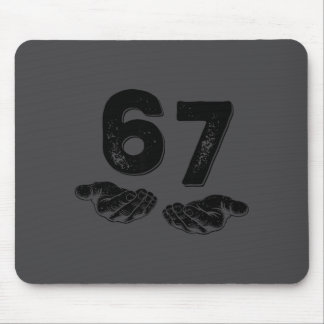 67 Six Seven Lustig 6 7 Meme Gen Alpha Slang 6 7 H Mousepad