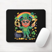 67 Six Seven Lustig 6 7 Meme St Patricks Day Lepre Mousepad (Mit Mouse)