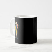 67 Six Seven Lustiger George Washington Meme  Kaffeetasse (Vorderseite Links)