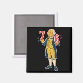 67 Six Seven Lustiger George Washington Meme  Magnet (Vorderseite/Rückseite)