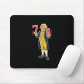 67 Six Seven Lustiger George Washington Meme Mousepad (Mit Mouse)
