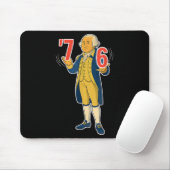 67 Six Seven Lustiger George Washington Meme Mousepad (Mit Mouse)