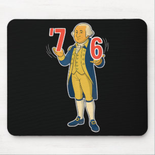67 Six Seven Lustiges George-Washington-Meme-T-Shi Mousepad