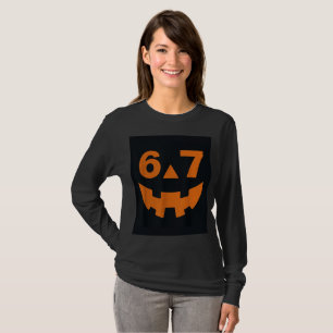 67 Six Seven Lustiges Halloween-Kostüm T-Shirt