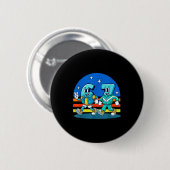 67 Six Seven Lustiges Meme Lustiges Design Kinder Button (Vorne & Hinten)