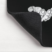 67 Six Seven Math Mathematics Brainrot Equation Bi Mousepad (Ecke)