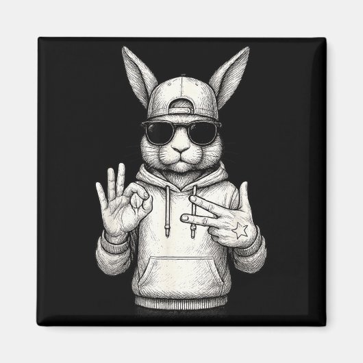 67 Six Seven Meme 6 7 Funny Easter Day For Boys Me Magnet (Vorne)