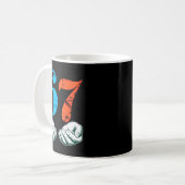 67 Six Seven Meme 6 7 Hände Kaffeetasse (Vorderseite Links)