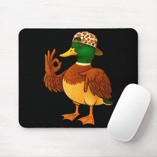 67 Six Seven Meme Camo Mallard Duck Hunting Boys M Mousepad (Mit Mouse)