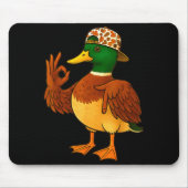67 Six Seven Meme Camo Mallard Duck Hunting Boys M Mousepad (Vorne)