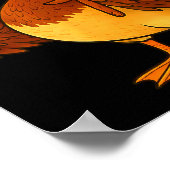 67 Six Seven Meme Camo Mallard Duck Hunting Boys M Poster (Ecke)