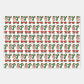 67 Six Seven Meme Christmas Geschenkpapier Set (Vorderseite)