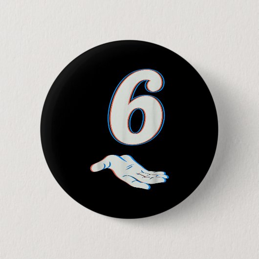 67 Six Seven Meme Couple Matching Halloween Costum Button (Vorderseite)