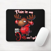 67 Six Seven Meme Elch So Lustig Werde Ich Mousepad (Mit Mouse)