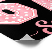 67 Six Seven Meme Funny Gen Alpha Slang Kids Girls Poster (Ecke)