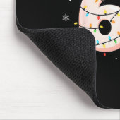 67 Six Seven Meme Gen Alpha Slang Weihnachtsbeleuc Mousepad (Ecke)