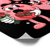 67 Six Seven Meme Gen Alpha Valentines Day Coquett Poster (Ecke)