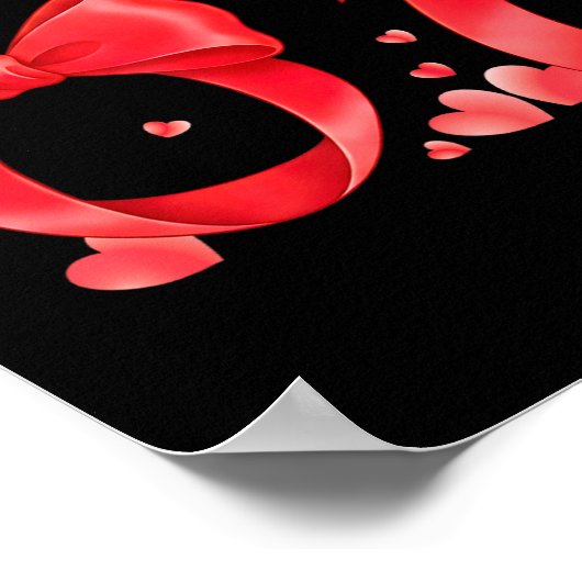 67 Six Seven Meme Gen Alpha Valentines Day Coquett Poster (Ecke)