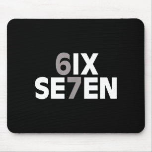 67 Six Seven Meme Lustig Gen Alpha Slang Teenager  Mousepad