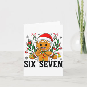 67 Six Seven Meme Lustiges Weihnachten Lebkuchen H Karte