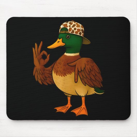 67 Six Seven Meme Mallard Duck Hunting Season Boy Mousepad (Vorne)