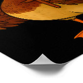 67 Six Seven Meme Mallard Duck Hunting Season Boy  Poster (Ecke)