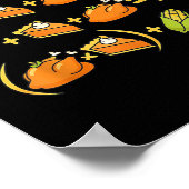 67 Six Seven Meme Mathe Thanksgiving Gleichung Log Poster (Ecke)
