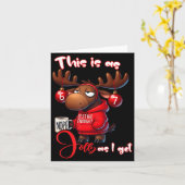 67 Six Seven Meme Moose This Is As Jolly As I Get Karte (Gelbe Blume)