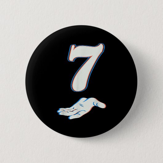 67 Six Seven Meme Paarmatching-Halloween-Kostüm Button (Vorderseite)