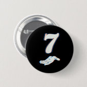 67 Six Seven Meme Paarmatching-Halloween-Kostüm Button (Vorne & Hinten)