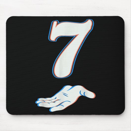 67 Six Seven Meme Paarmatching Halloween Kostüm Mousepad (Vorne)