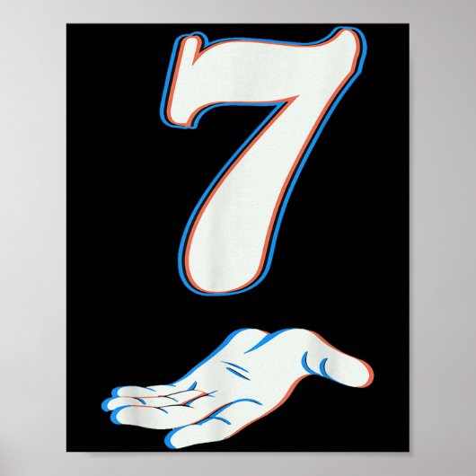 67 Six Seven Meme Paarmatching-Halloween-Kostüm Poster (Vorne)
