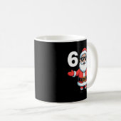 67 Six Seven Santa Xmas Christmas Kaffeetasse (VorderseiteRechts)