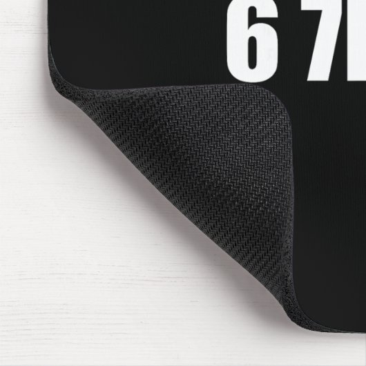 67 Six Seven Sendy 6 7endy Let's Get Sendy 67 Meme Mousepad (Ecke)