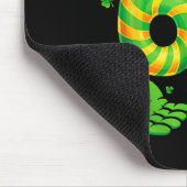 67 Six Seven Shamrock Funny St Patrick’s Day Kids  Mousepad (Ecke)