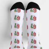 67 Six Seven Socken, einzigartige Weihnachtsgesche Socken (Oben)