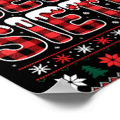 67 Six Seven Spanieacher Christmas Seis Siete Brai Poster (Ecke)